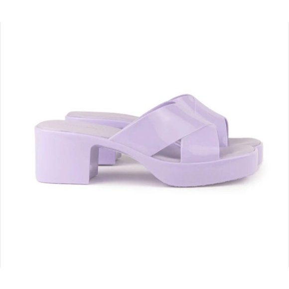 Jeffrey Campbell Shoes - Jeffrey Campbell Shoes Women’s 7 Bubblegum Platform Jelly Sandal in Lilac